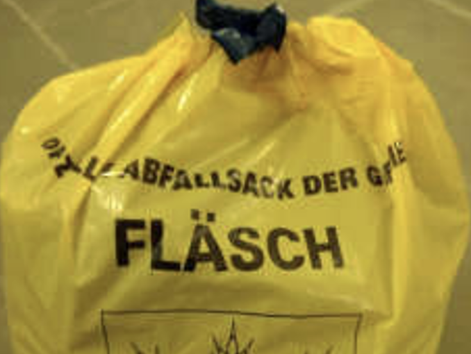 Fläscher, kauft noch Kehrichtsäcke - aber 1. Januar kosten sie über 20 Prozent mehr